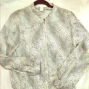 H&M Black and White Blouse